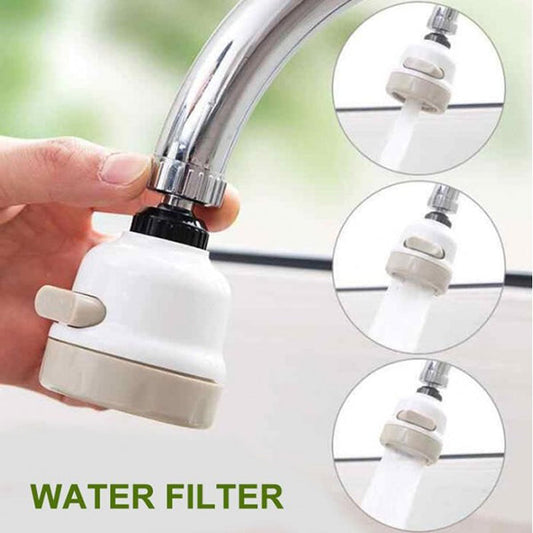 KITCHEN BATHROOM WATER SAVING ROTATION EXTENDED SHOWER HEAD (Original : KShow)